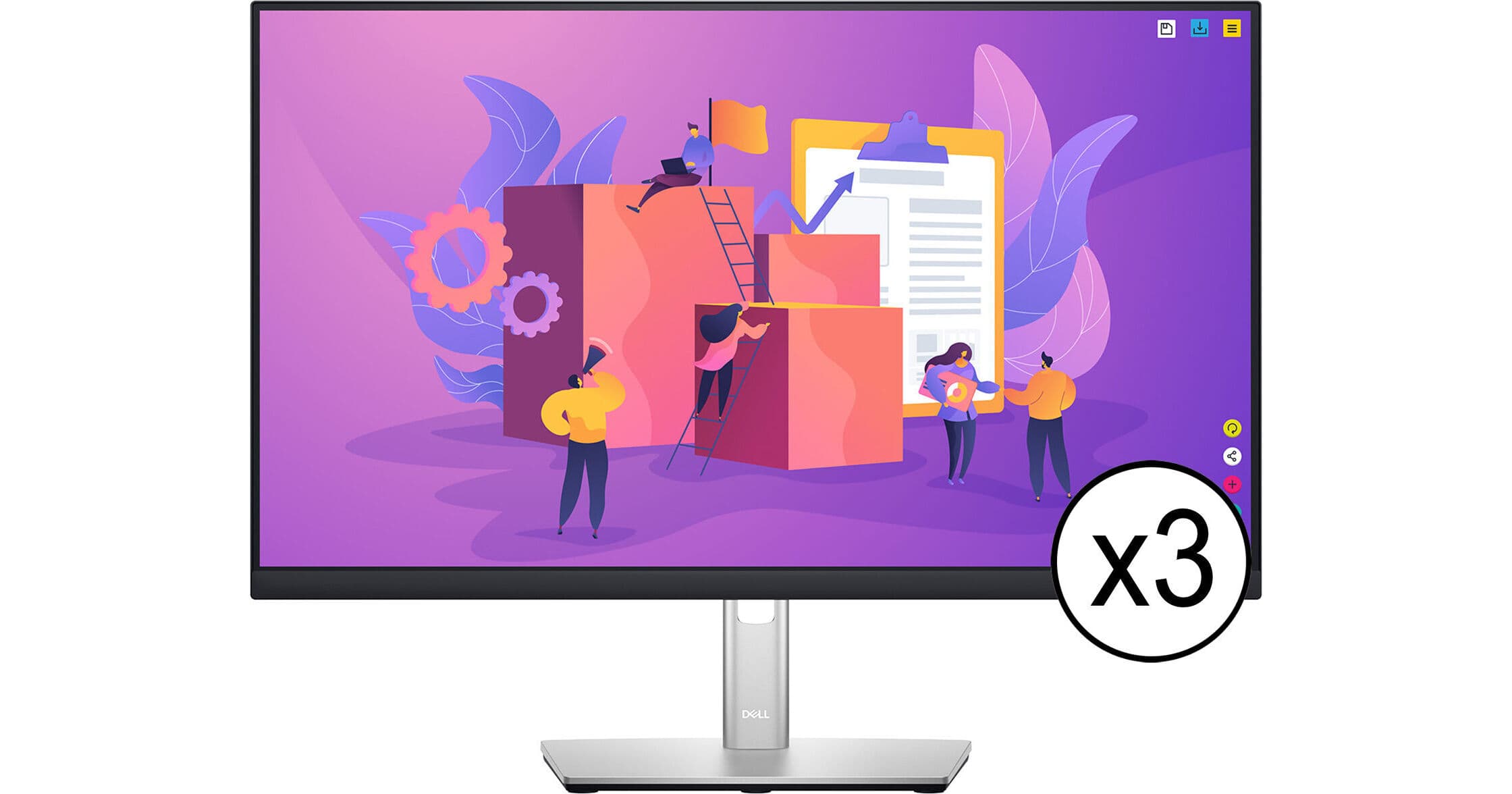 Dell P2422H — image 3
