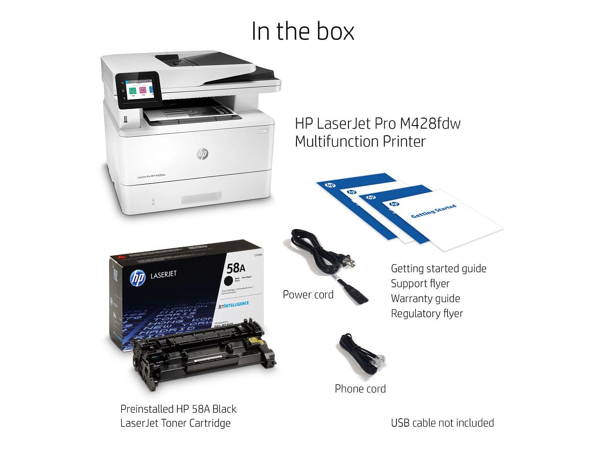 HP LaserJet MFP M428fdw — image 3